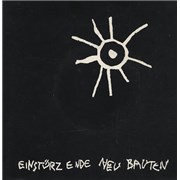 EINSTURZENDE NEUBAUTEN Vinyl Record, EINSTURZENDE NEUBAUTEN EINSTURZENDE NEUBAUTEN Vinyl Record, EINSTURZENDE NEUBAUTEN